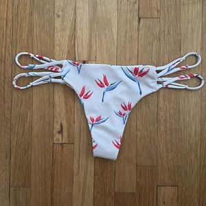 Acacia swimwear bikini bottom bird of paradise
